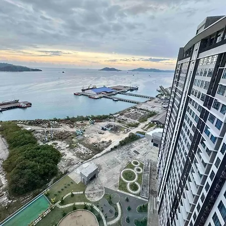 Cc Suites Jesselton Quay - Seaview - 2Bedroom Kota Kinabalu Exterior photo