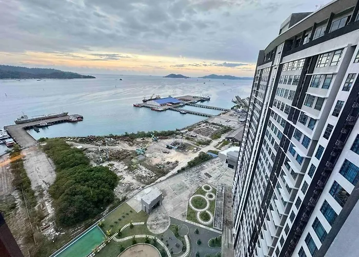 Cc Suites Jesselton Quay - Seaview - 2Bedroom